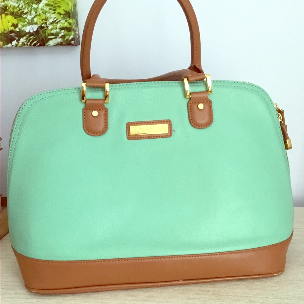 Joy and Iman Mint Green Bag!